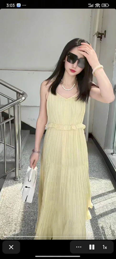 时尚潮流夏季新款连衣裙8301