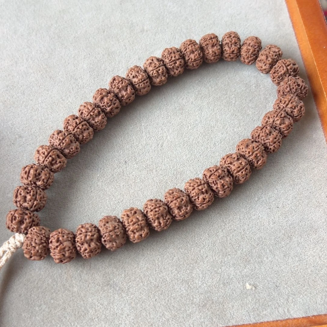 F***e金刚菩提手串原生态平细手持尺寸13