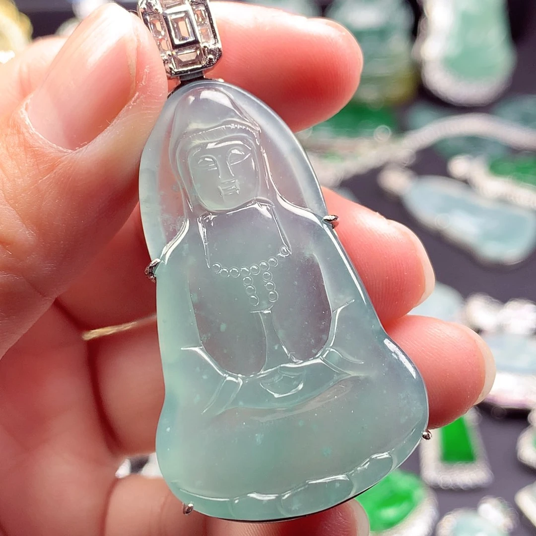 翡翠吊坠(不含链)未镶嵌