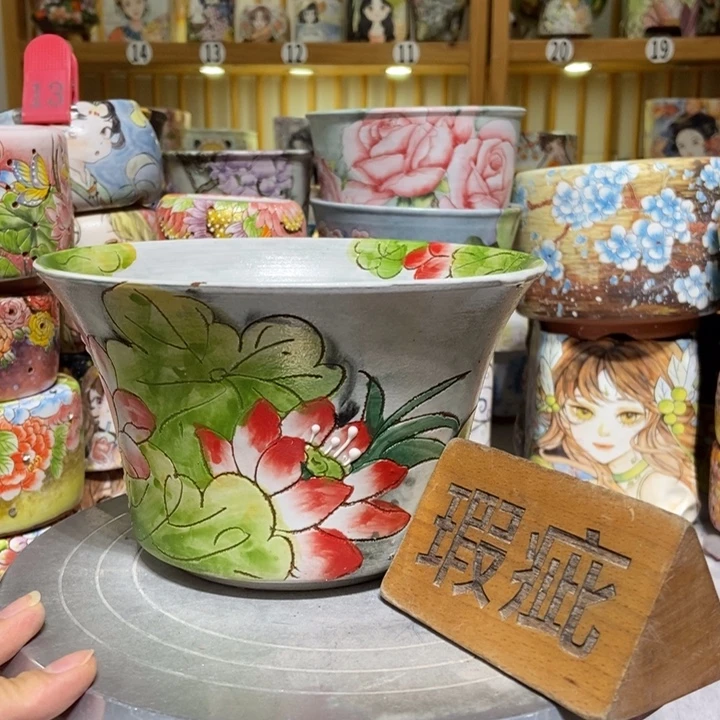 景德镇艺术手绘作品