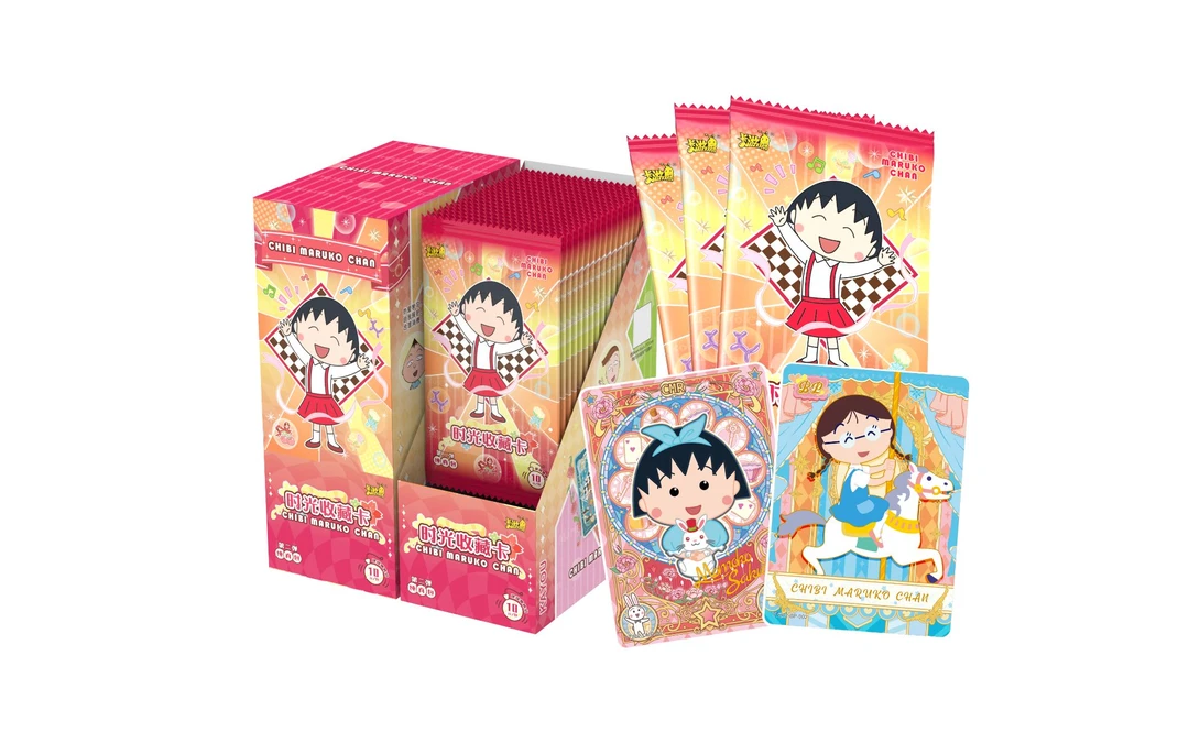卡游【新人浮浮】3包樱桃小丸子纯真包盲盒卡牌收藏（代拆）