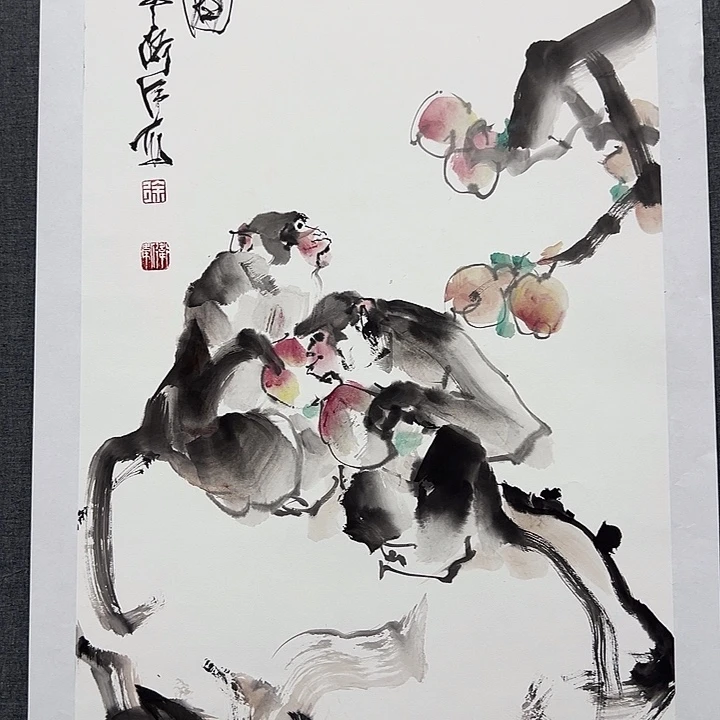 国画书画作品多次