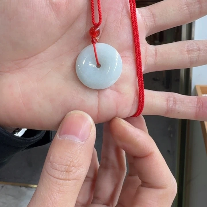 翡翠颈饰未镶嵌纯天然缅甸翡翠A货买断