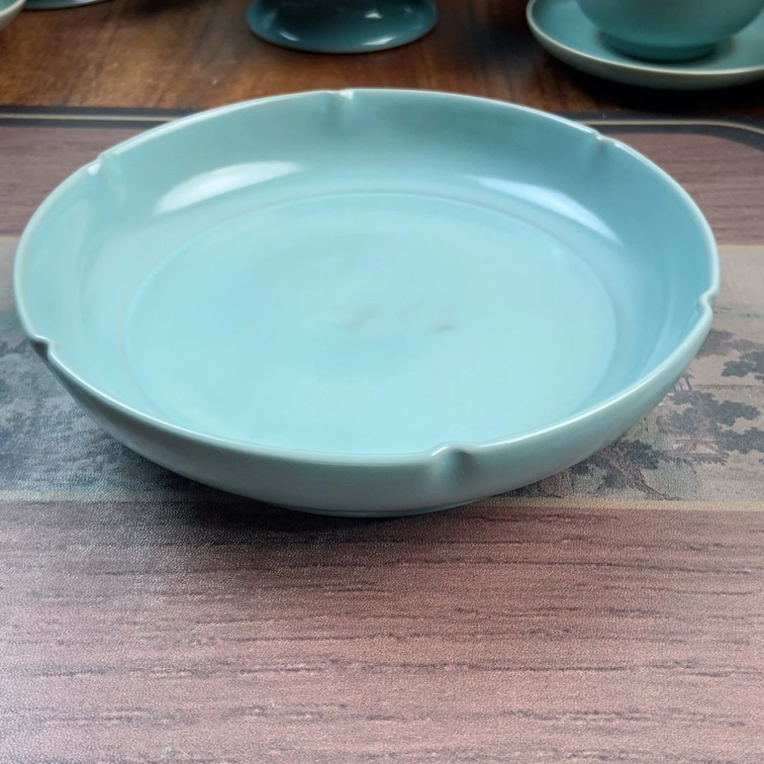 摆件陶原产地原矿汝瓷～茶器