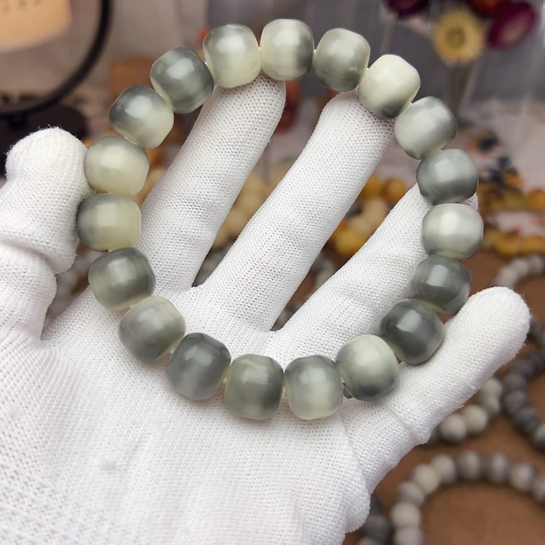 菩提根/象牙果手串时***车14干磨013