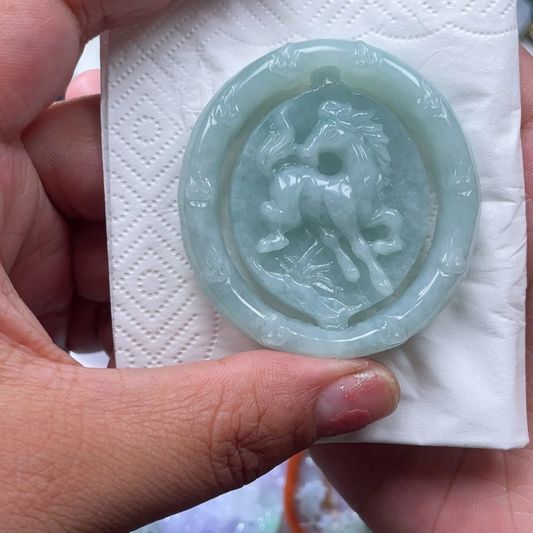 颈饰未镶嵌翡翠翡玉缘翡翠