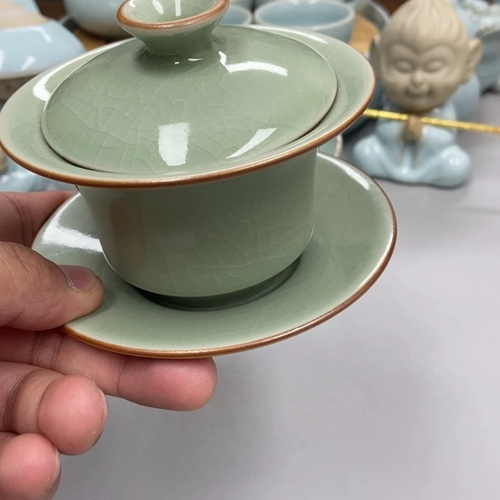 瓷豆绿三才马蹄赵琳老师