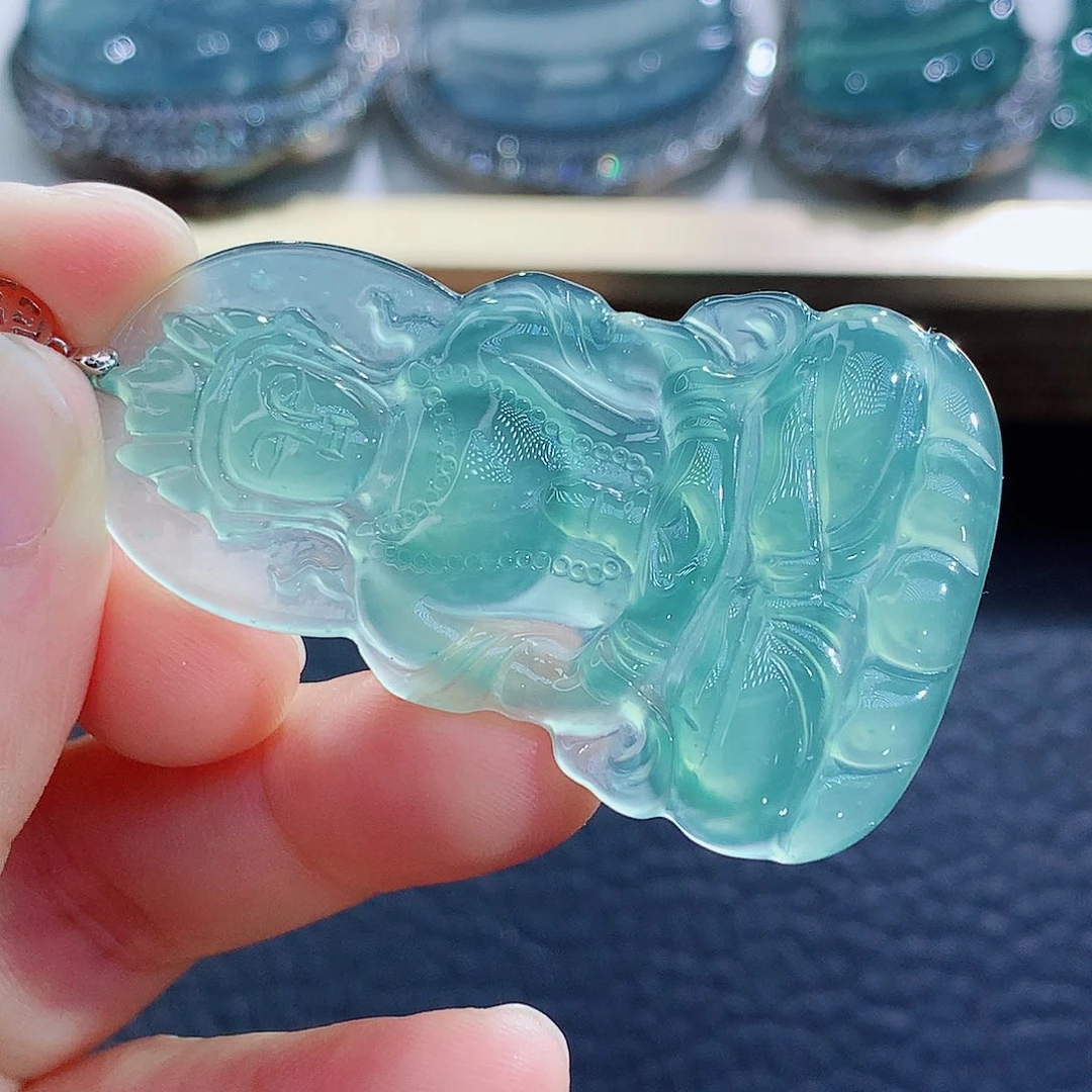 未镶嵌挂件翡翠翡翠