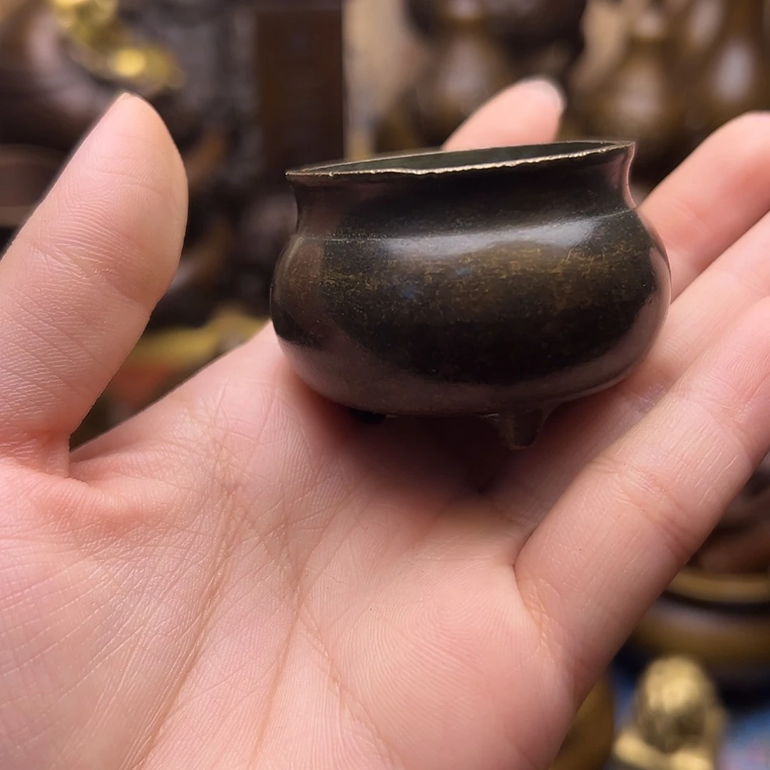 铜器摆件老王直播间