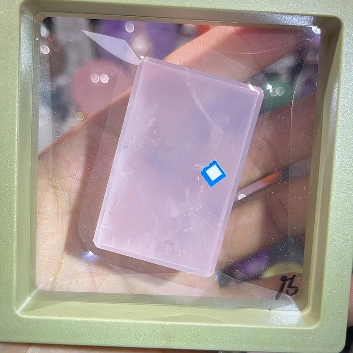 未镶嵌水晶珠宝半成品微瑕长4.9