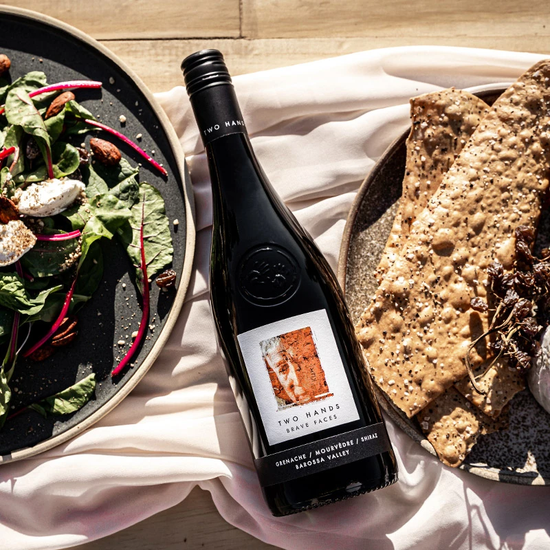双掌(画廊系列)巴罗萨混酿红葡萄酒 750ml 澳大利亚原瓶进口