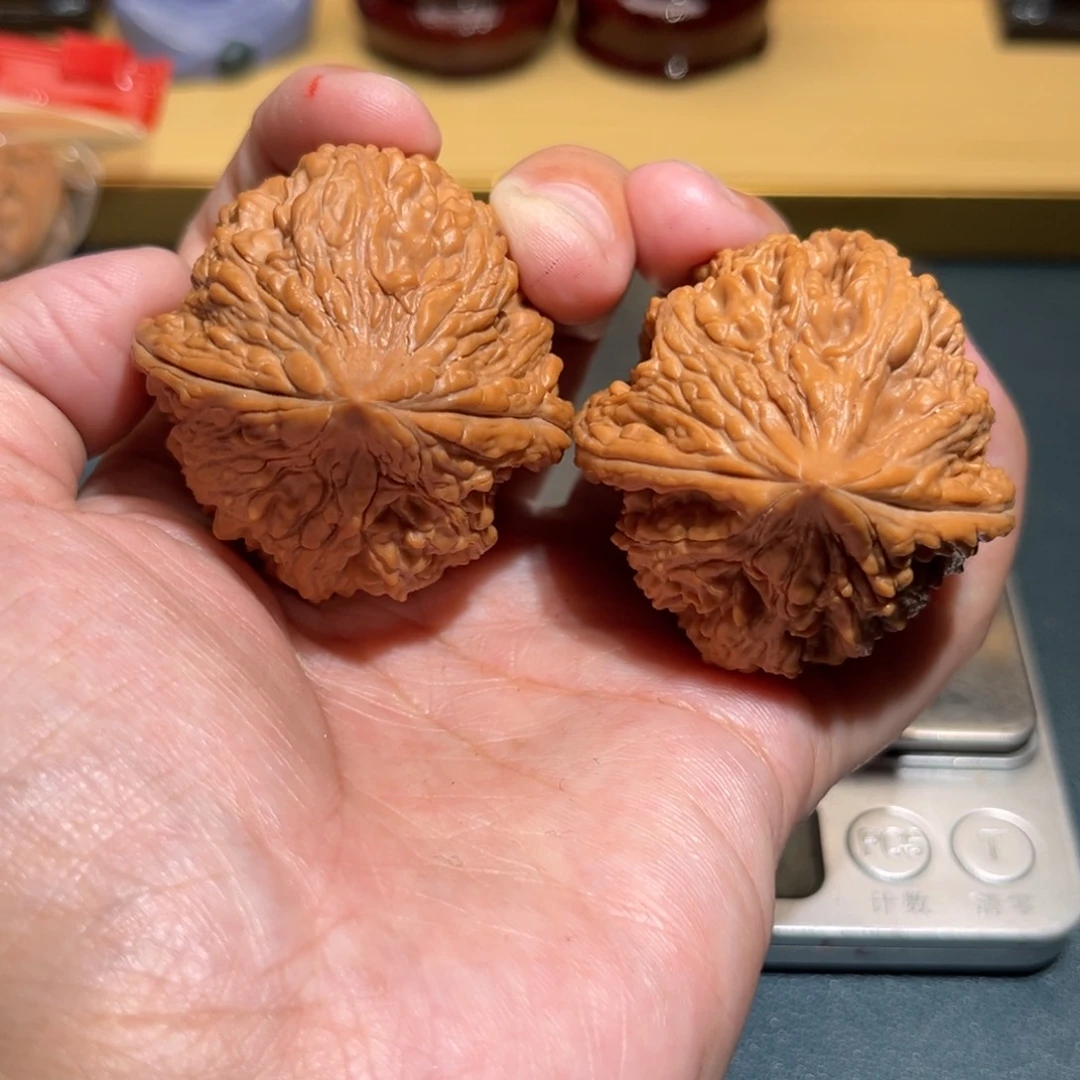 文玩核桃把件大沽石41➕