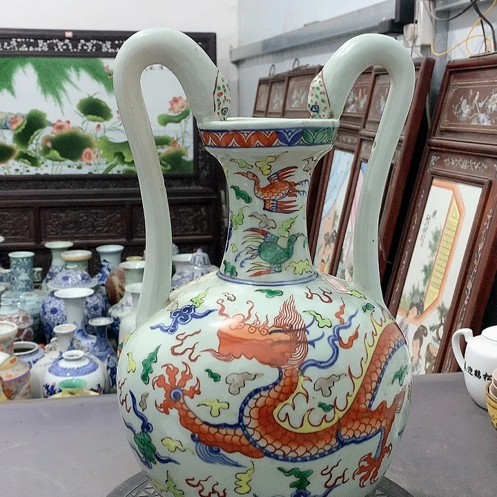 陶摆件博古架陶瓷摆件