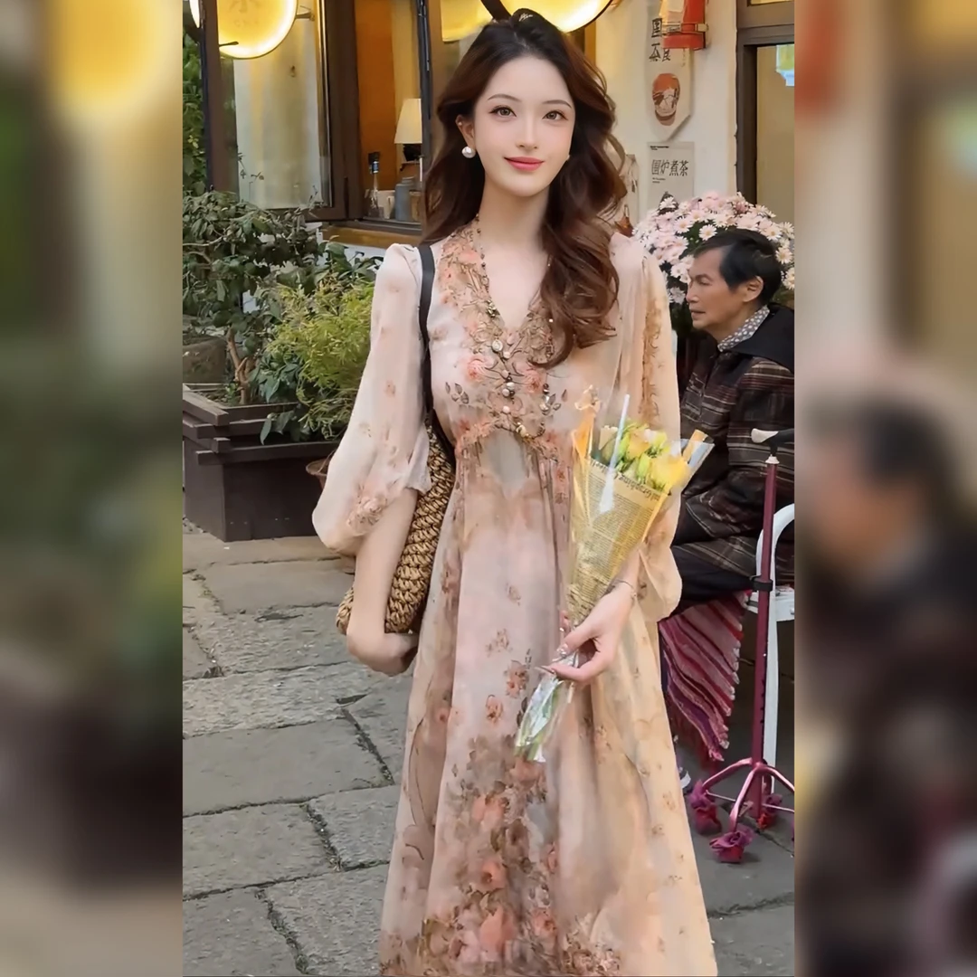 【Linda姐高端线】夏季品质洋气衣服出游服装连衣裙裙子AS5LYH0206