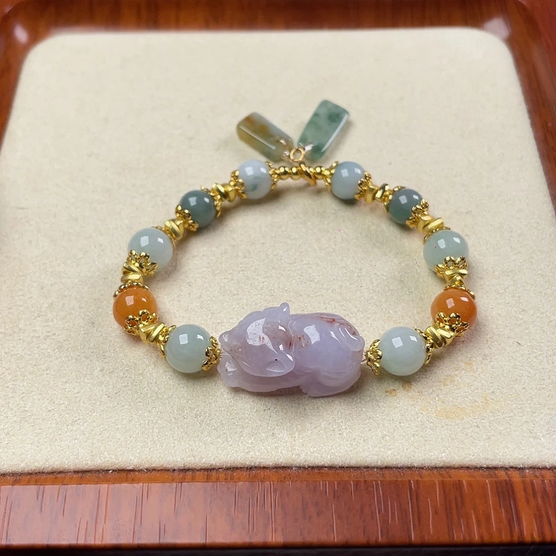 翡翠未镶嵌手链手串