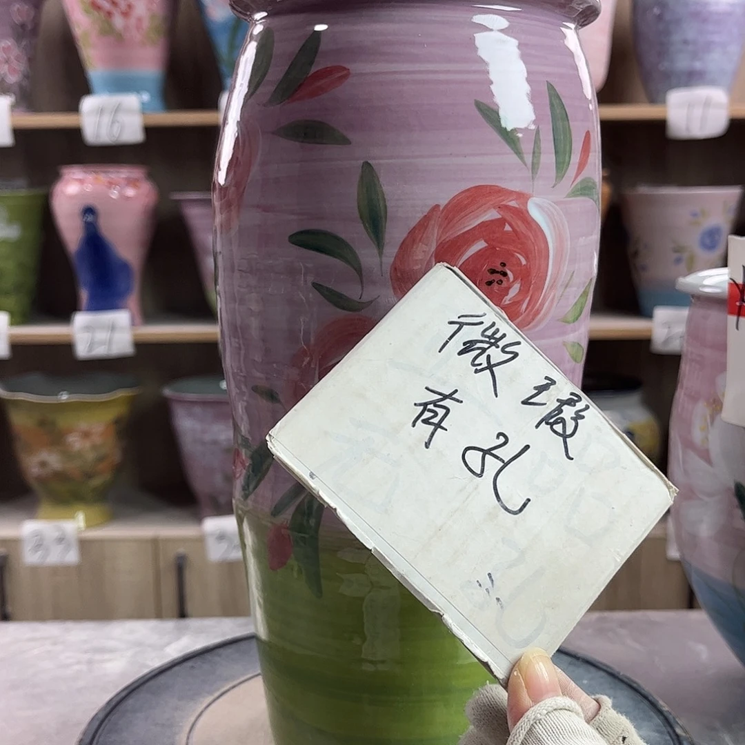 景德镇陶瓷花盆花盆