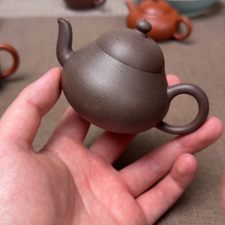 茶壶紫砂小气窑烧制
