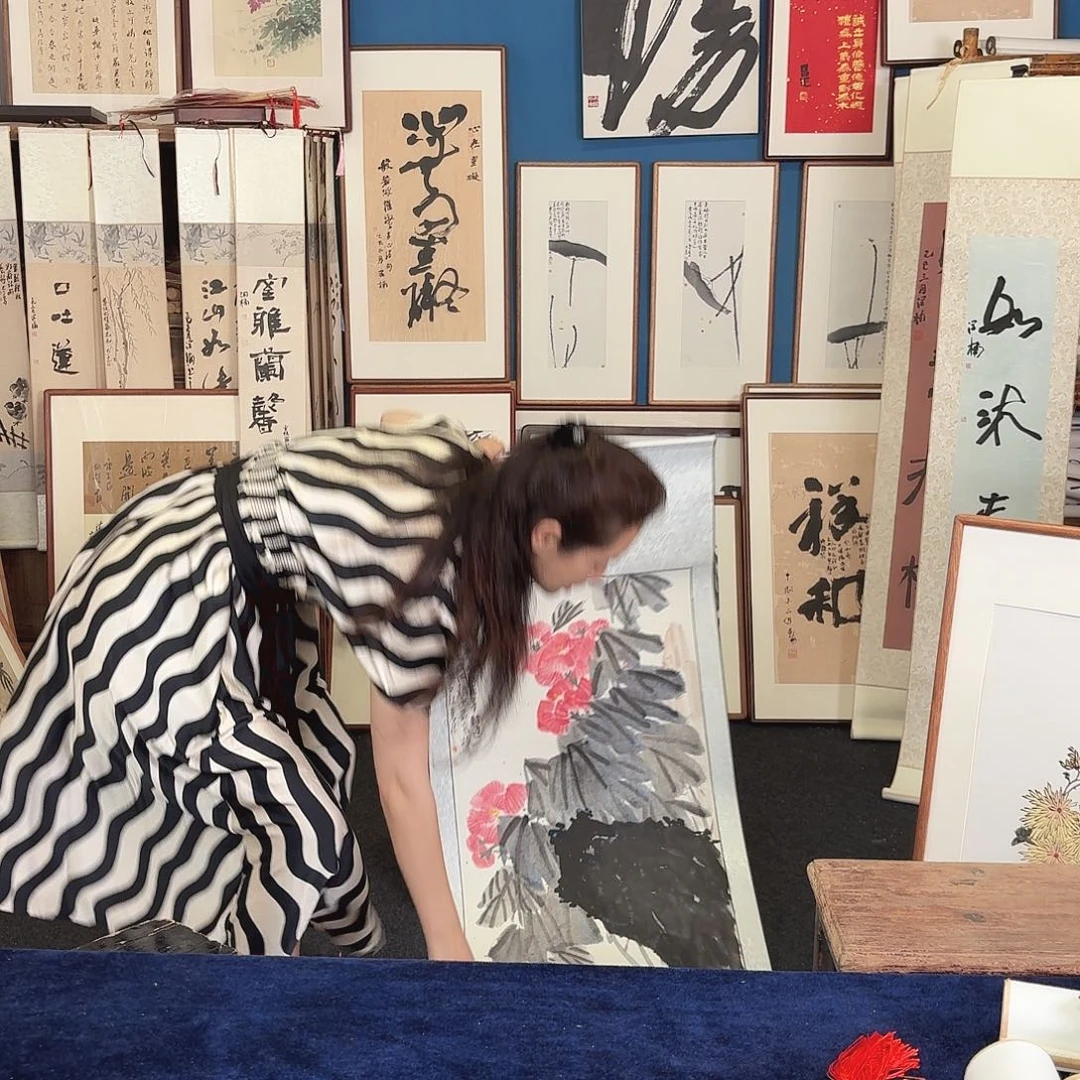 书法包*板手写手绘字画带卷轴