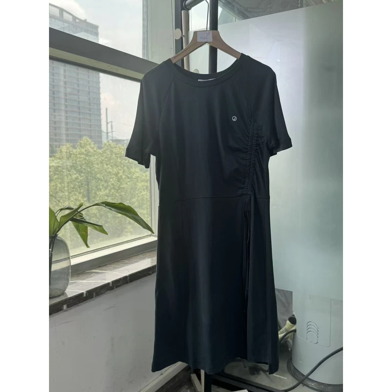 JJ深绿色连衣裙2417