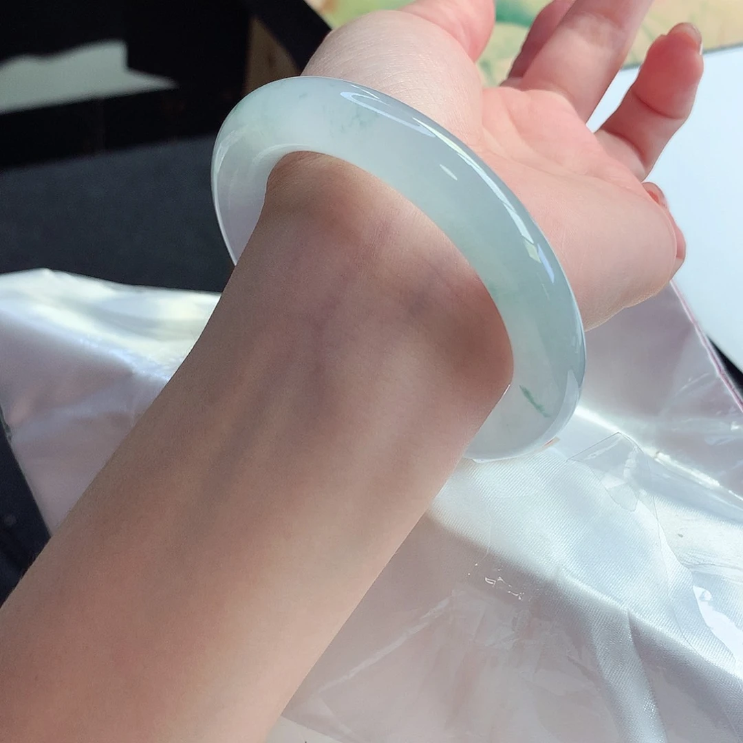 未镶嵌手镯翡翠天然A货翡翠56/57锦上添花白富美