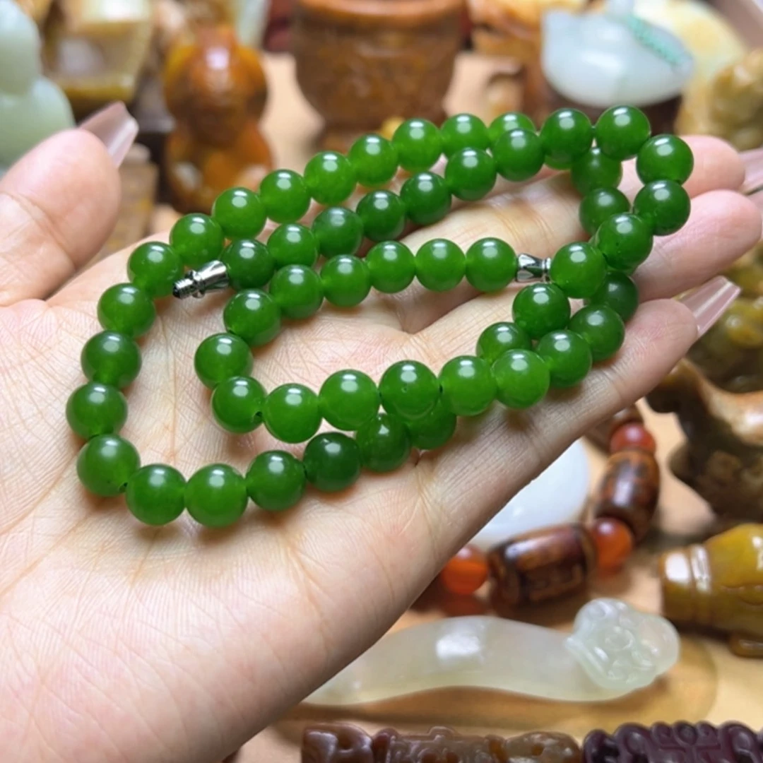 【闪购商品】蛇纹石玉颈饰未镶嵌