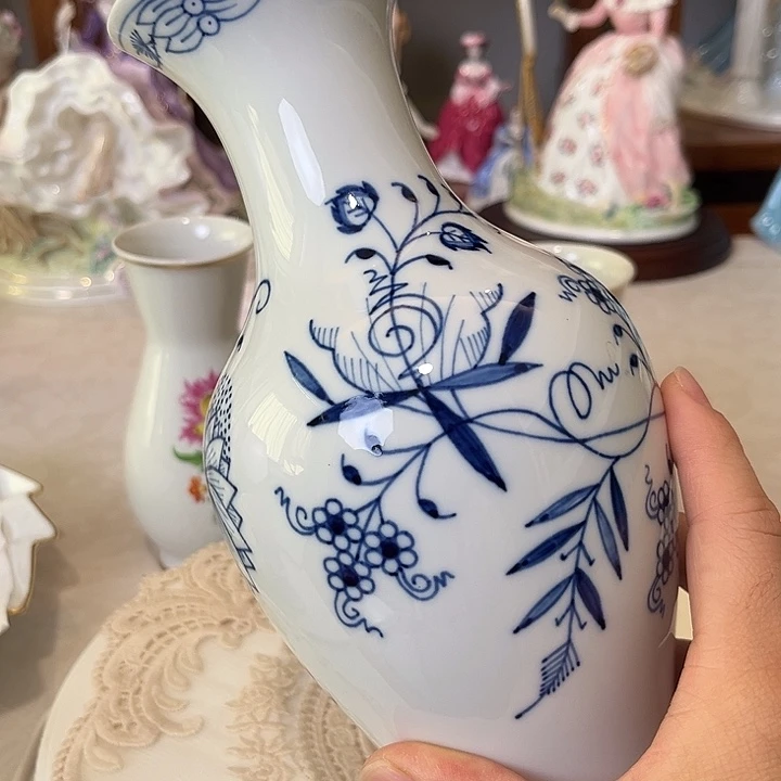 杯欧洲中古瓷器摆件