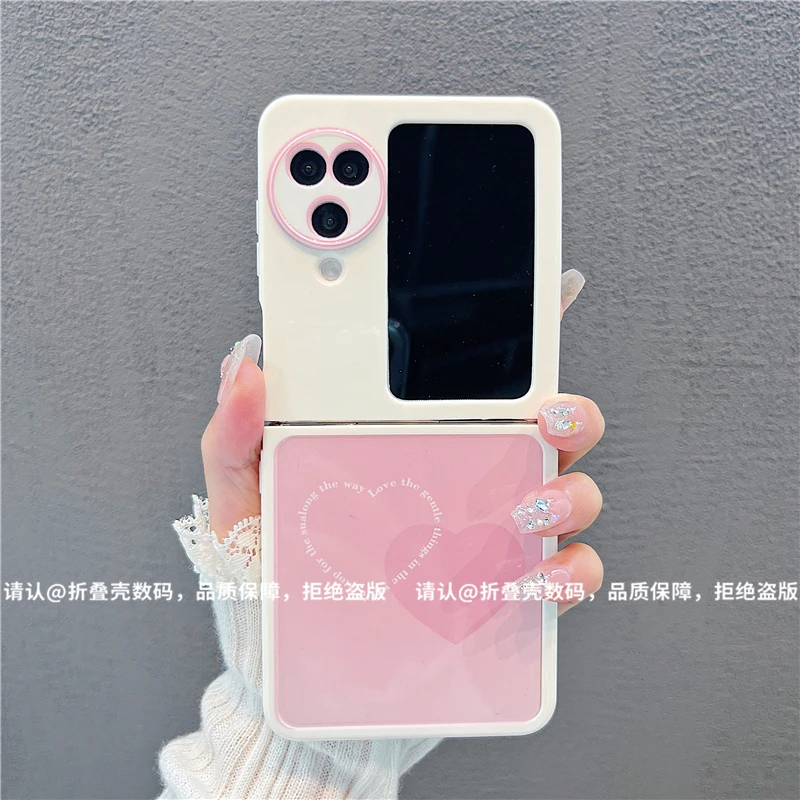 （OPPOfindN3flip系列)折叠奶油壳适用OPPOfindN3flip手机壳防摔潮