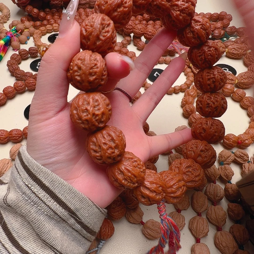 嘿***我文玩核桃吊坠西瓜纹八棱