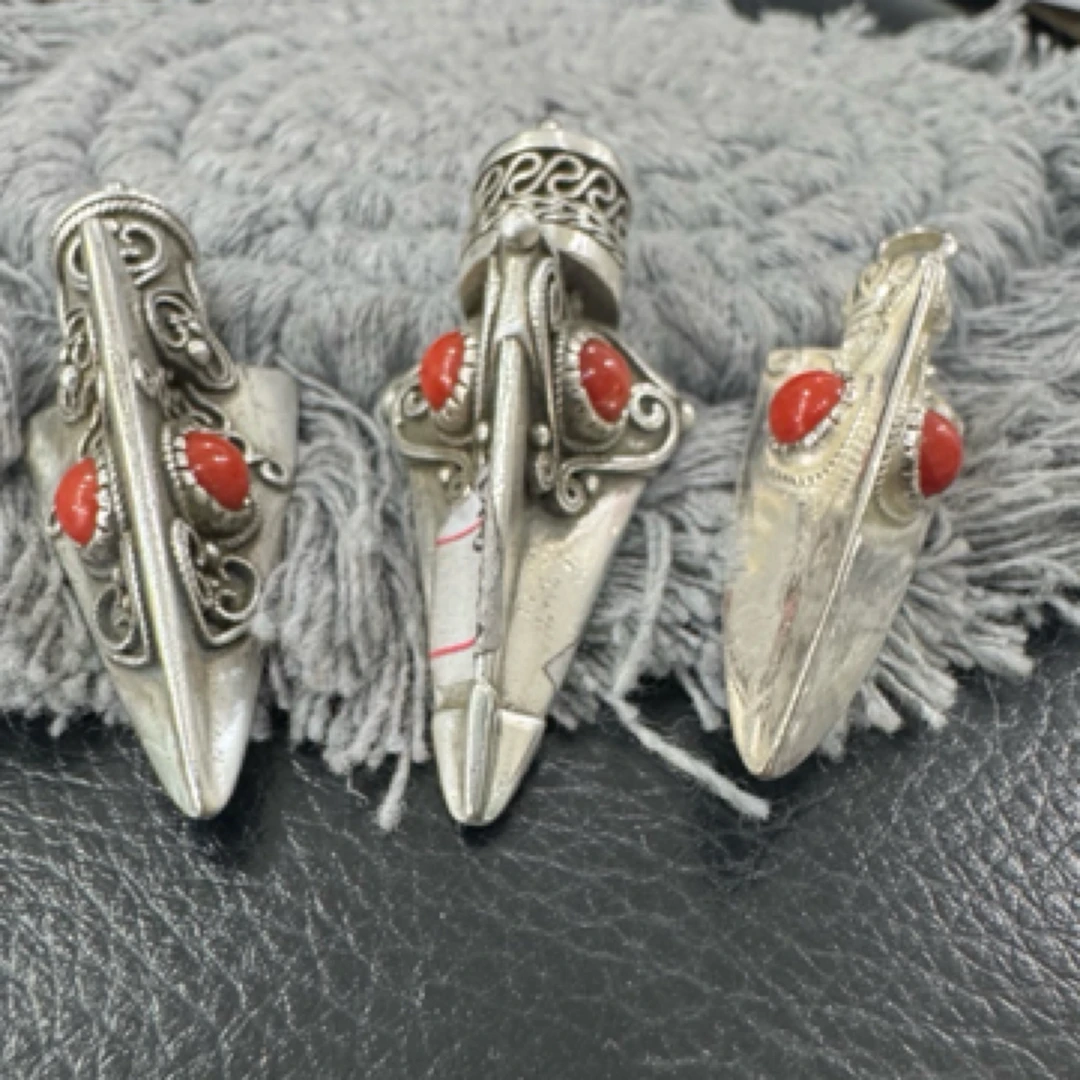 足银银制品 足银蒙古元素 项链坠