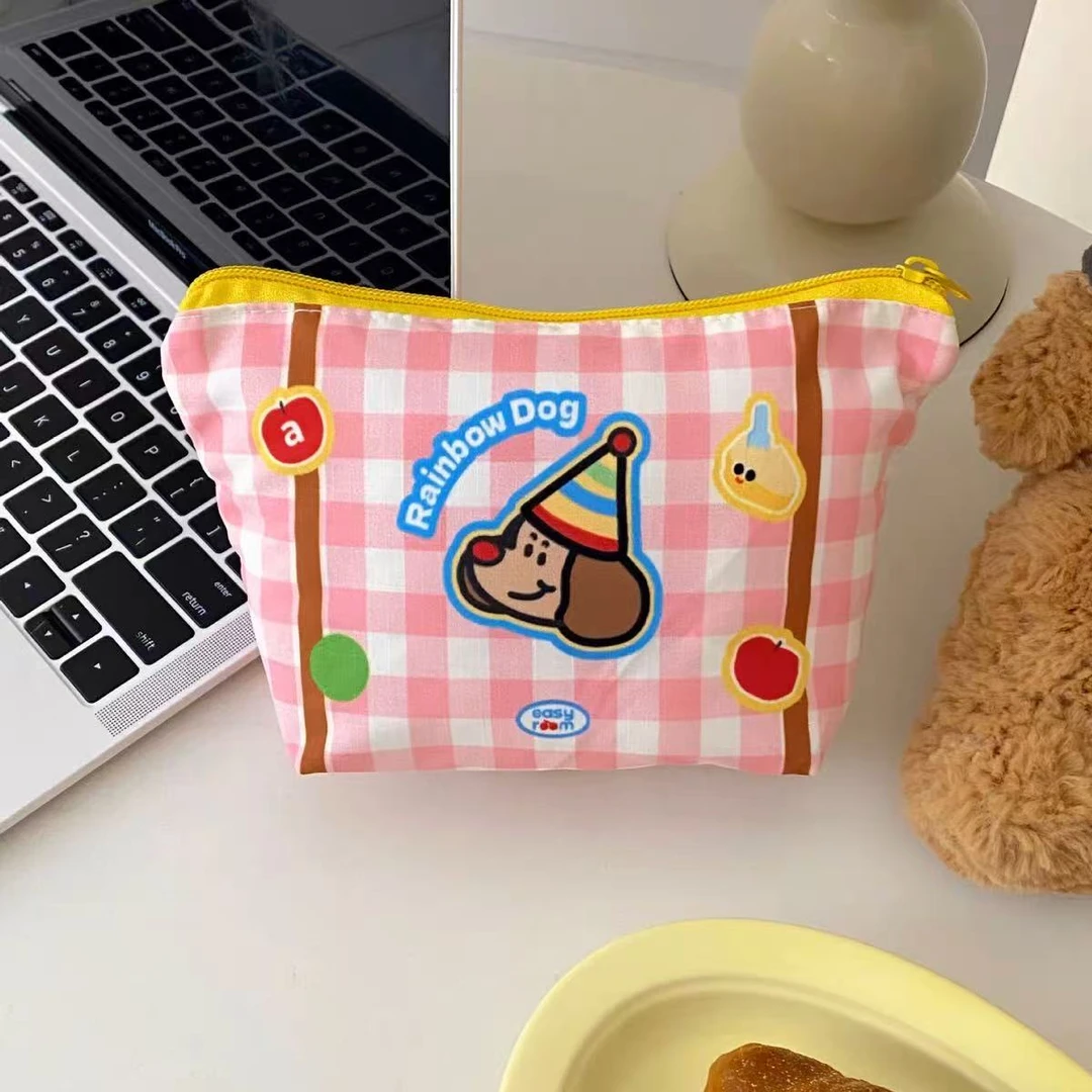 A002可爱便携旅行收纳袋梯形收纳袋