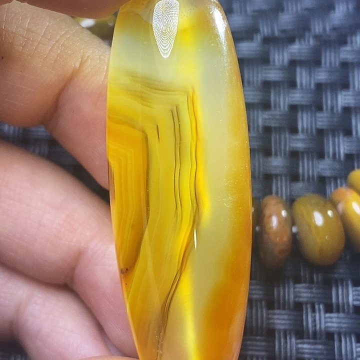 寻***记玛瑙/玉髓未镶嵌颈饰