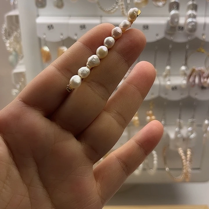 发夹未镶嵌淡水珍珠