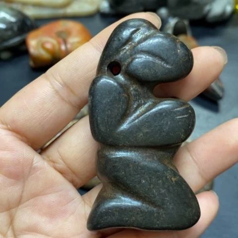 紫金钵盂菩提吊坠