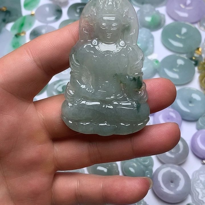 翡翠未镶嵌项圈天然翡翠