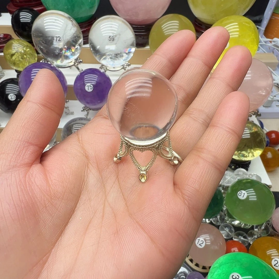 未镶嵌水晶珠宝半成品