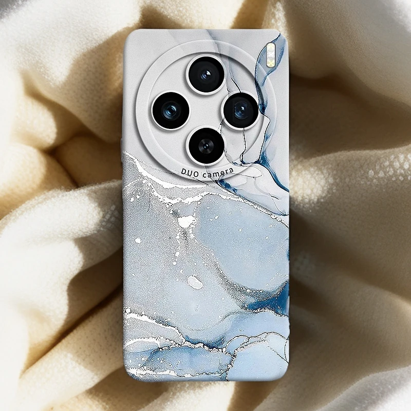 宝石蓝适用vivox300ultra手机壳x200s手机套x100液态软壳promini