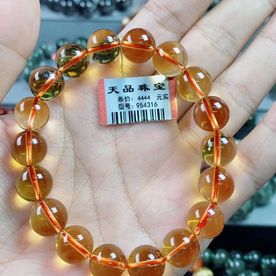 手链水晶未镶嵌黄水晶954316