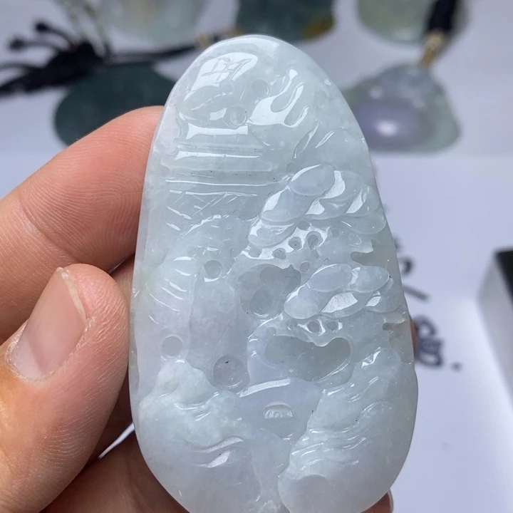 颈饰未镶嵌翡翠翡翠