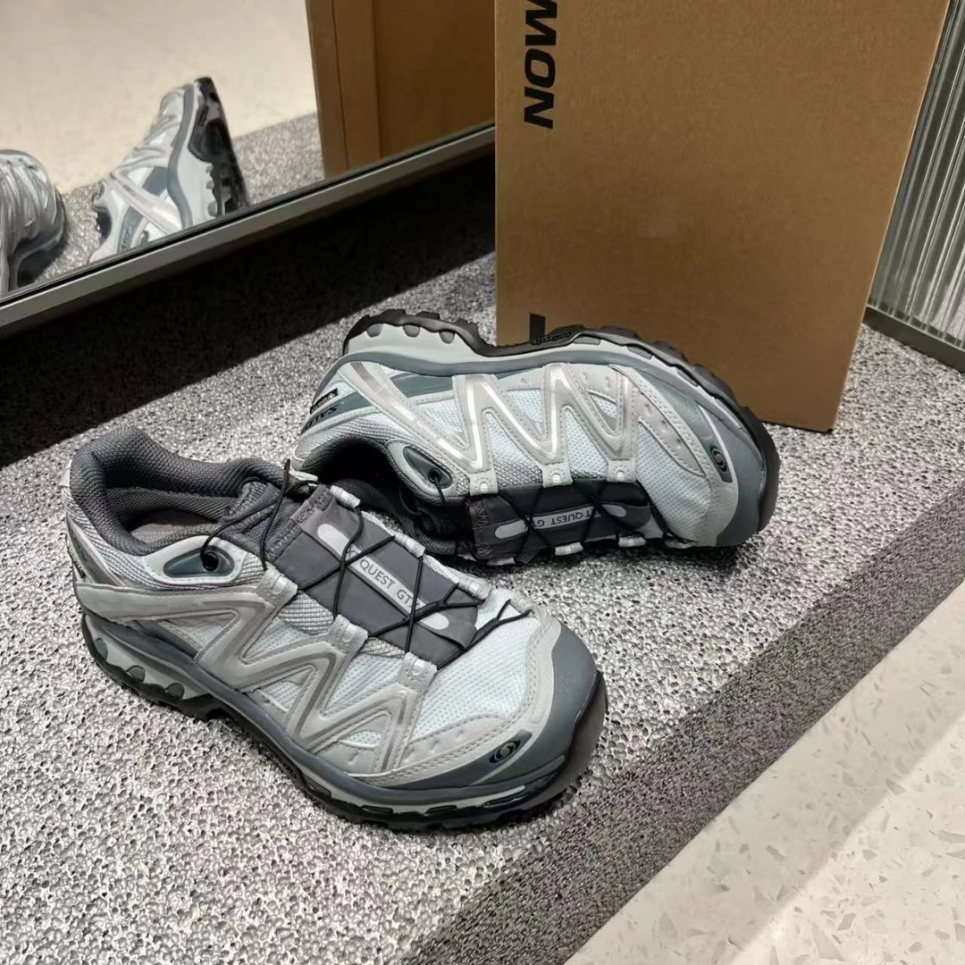 SALOMON萨洛蒙 XT-Quest GTX减震支撑耐磨轻便防水防滑 民谣蓝