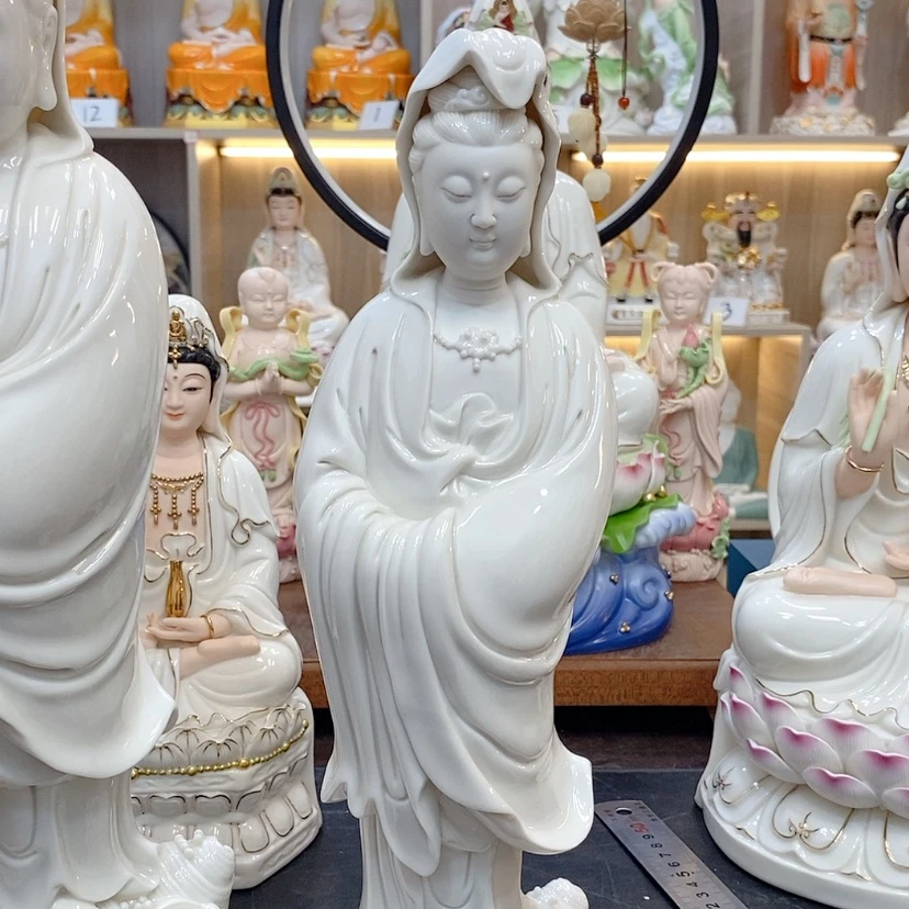 【闪购商品】瓷片德化陶瓷观音36