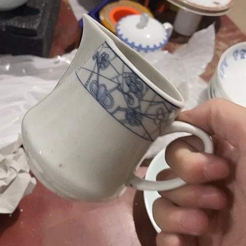 摆件景德镇红叶陶瓷公道杯