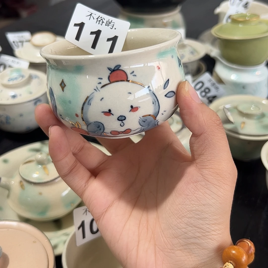 摆件景德镇不俗屿茶器111