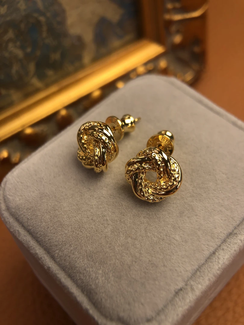 铜合金耳饰 A5976 FR★【时尚风潮】ins时尚轻奢女款耳钉