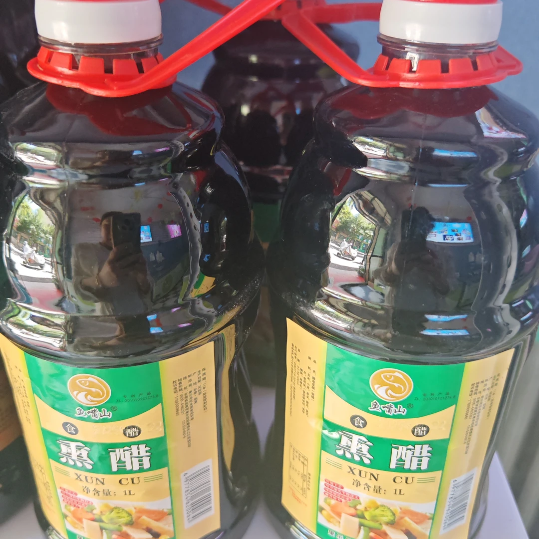 自家酿造粮食麸子熏醋1L