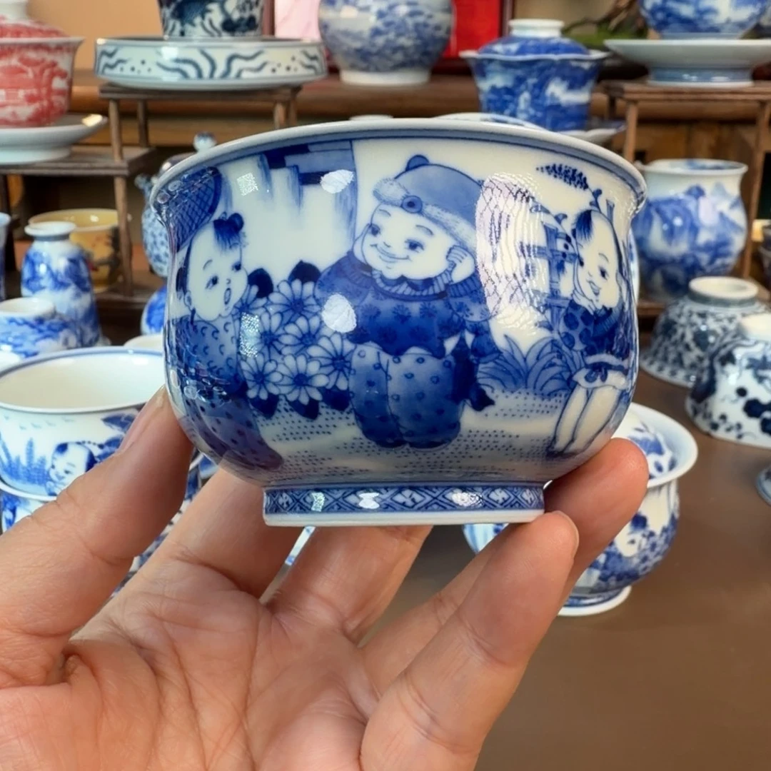 景德镇陶瓷手工手绘