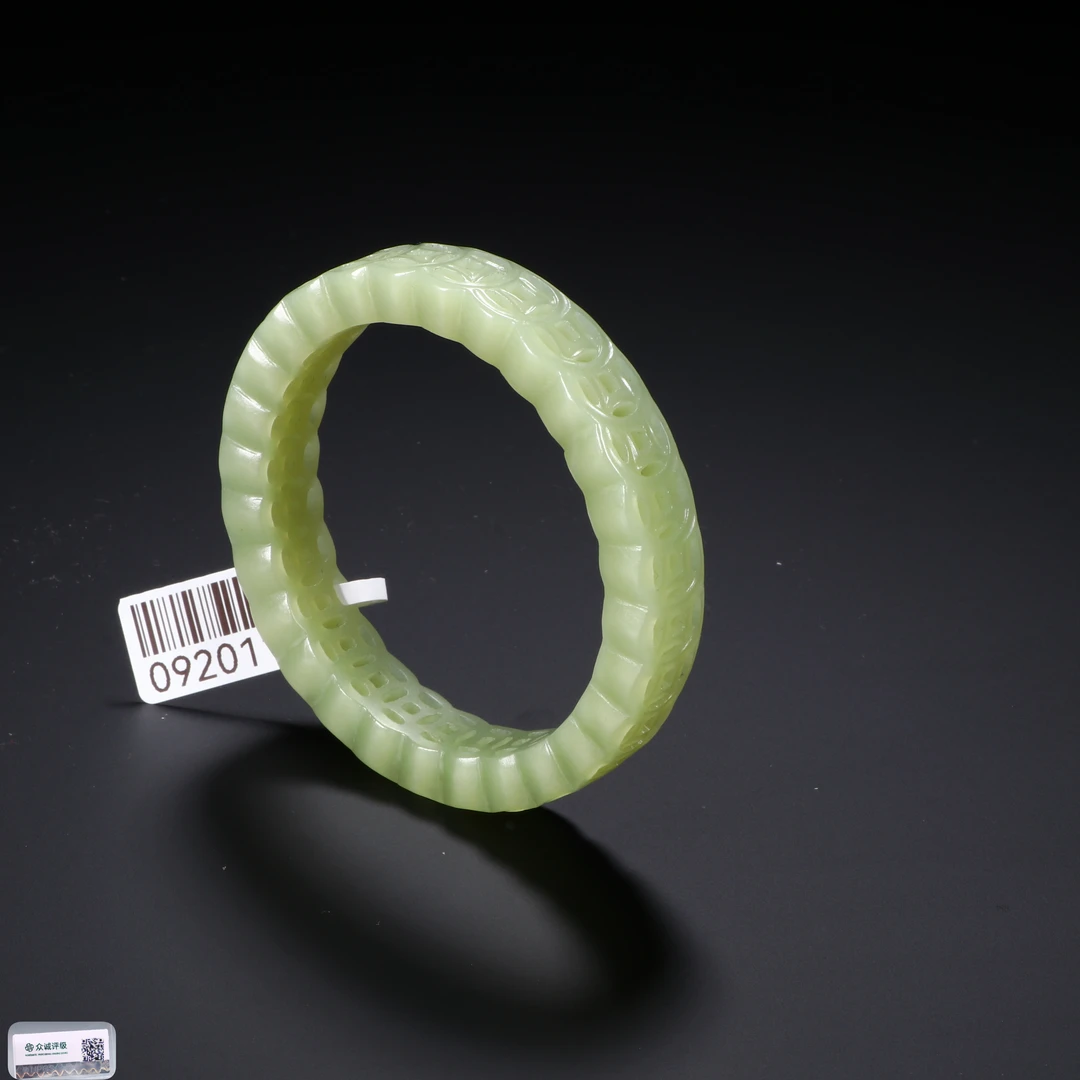 0920110/博古通今/集古藏今/和田玉手镯（58mm）/古董首饰