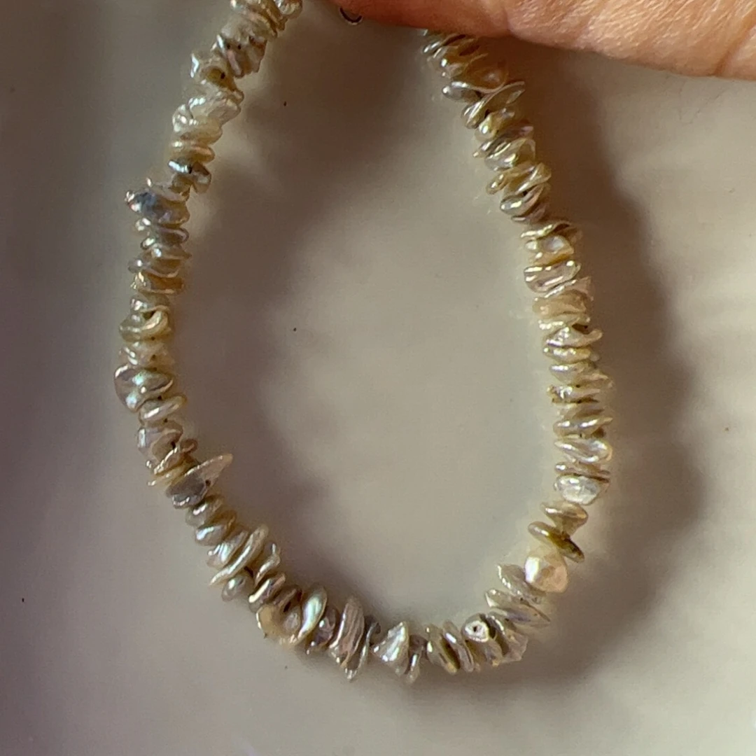 合金手绳淡水珍珠