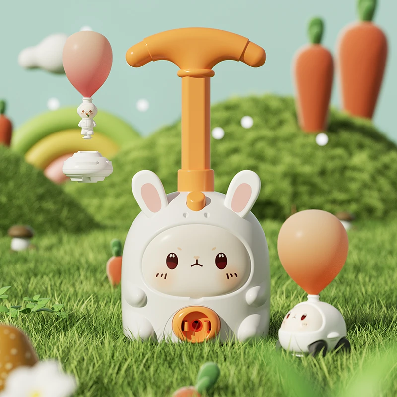 2025爆款恐龙空气动力车儿童暑假女孩益智玩具男孩汽车打气球车