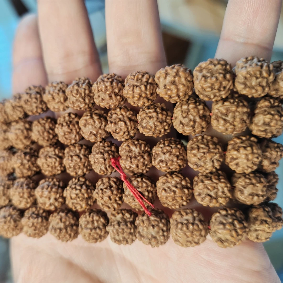 欢物出品 原生态小金刚老树花王单圈念珠108