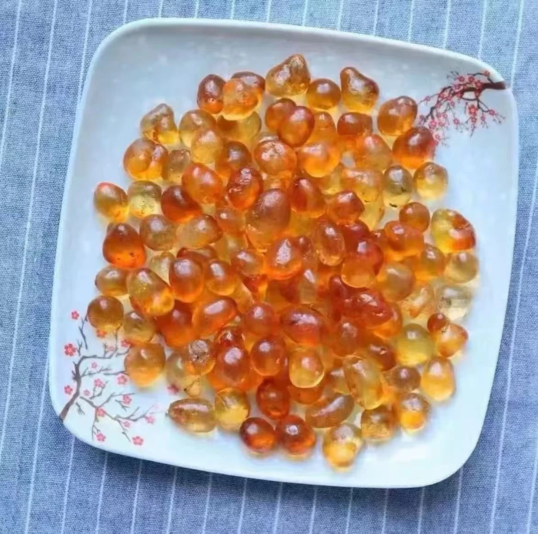 农家自晒老树桃胶